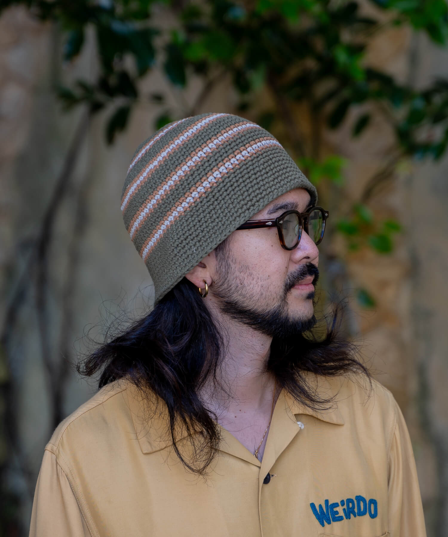 Groovy Knit Hat -Border-
