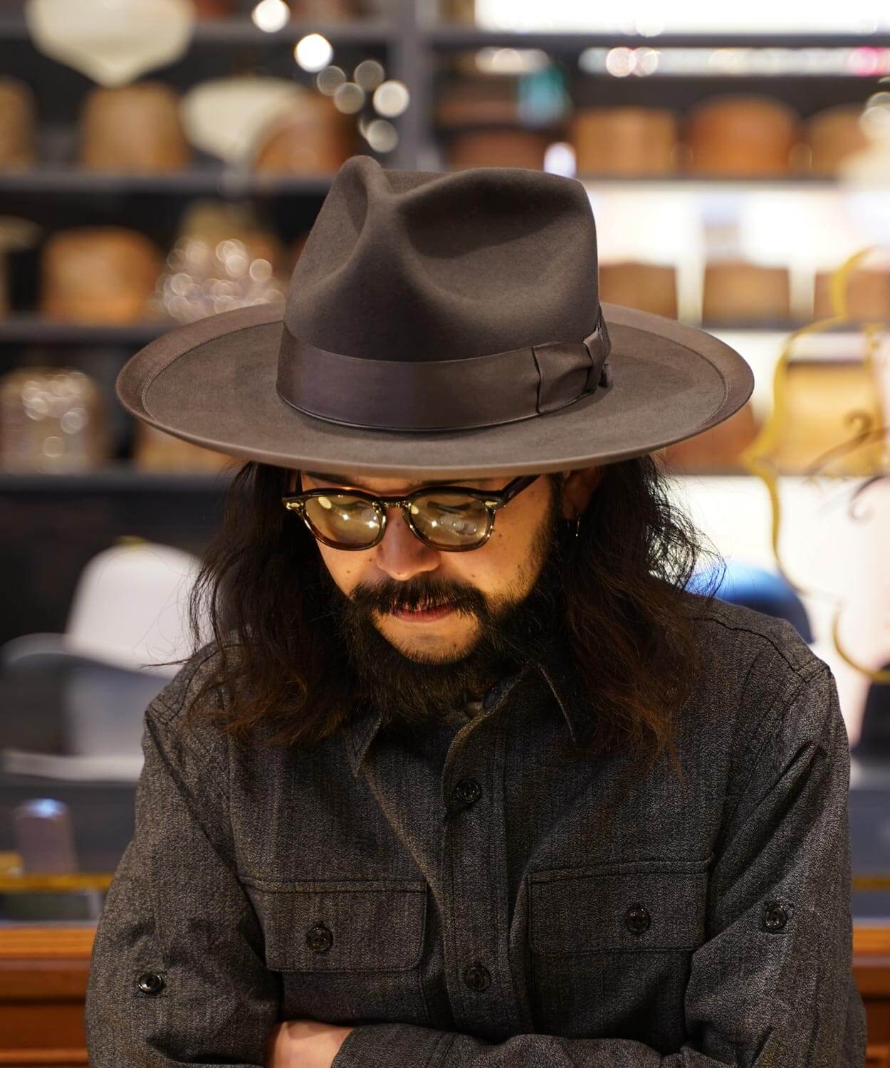 OSWALD Long Brim / Beaver Quality