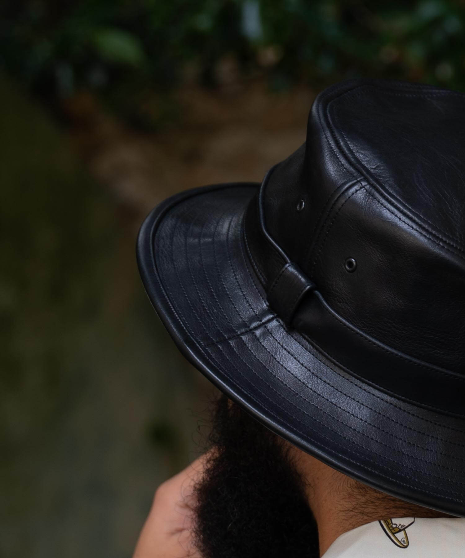 WOLFMAN LEATHER BARBER HAT
