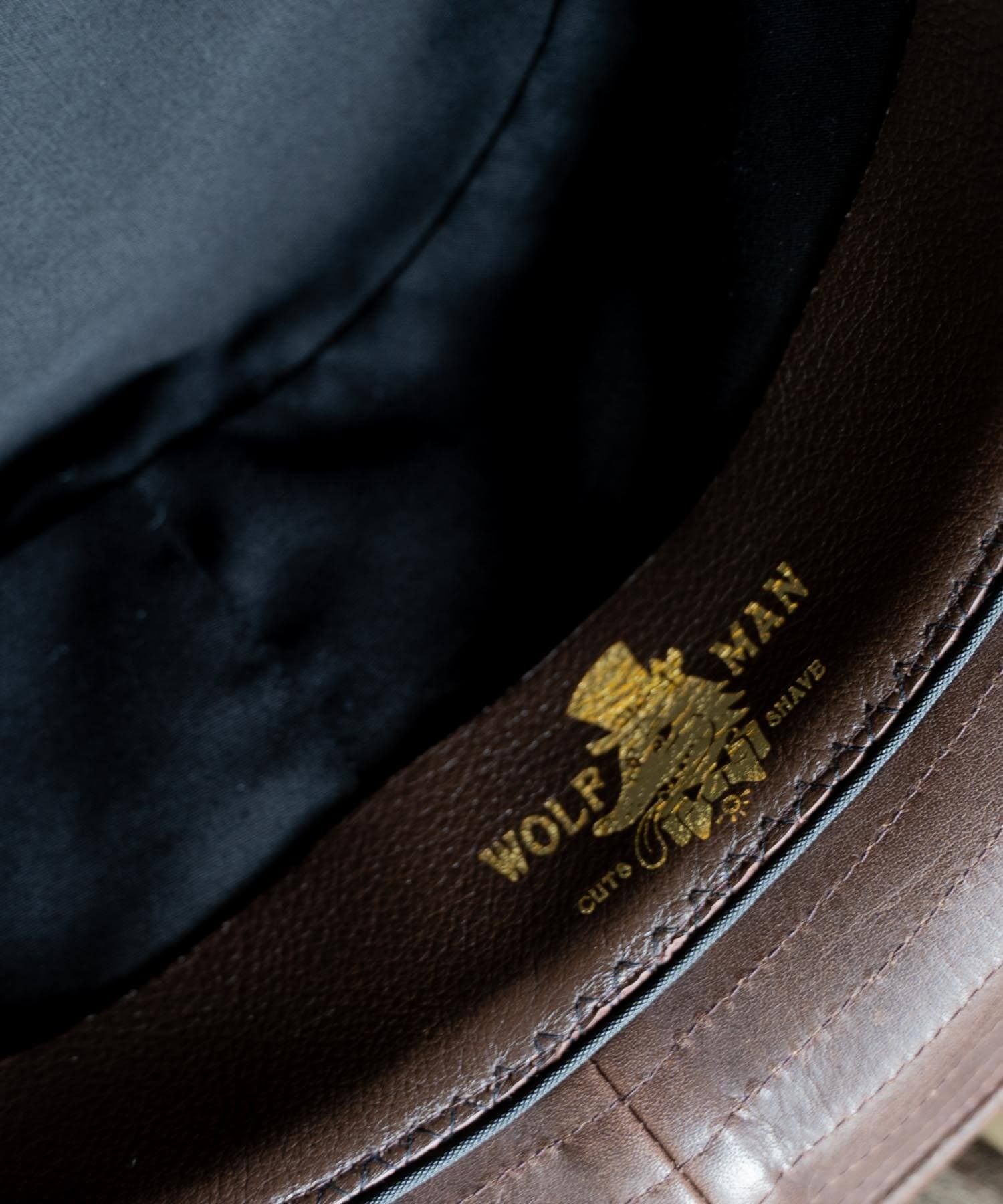 WOLFMAN LEATHER BARBER HAT