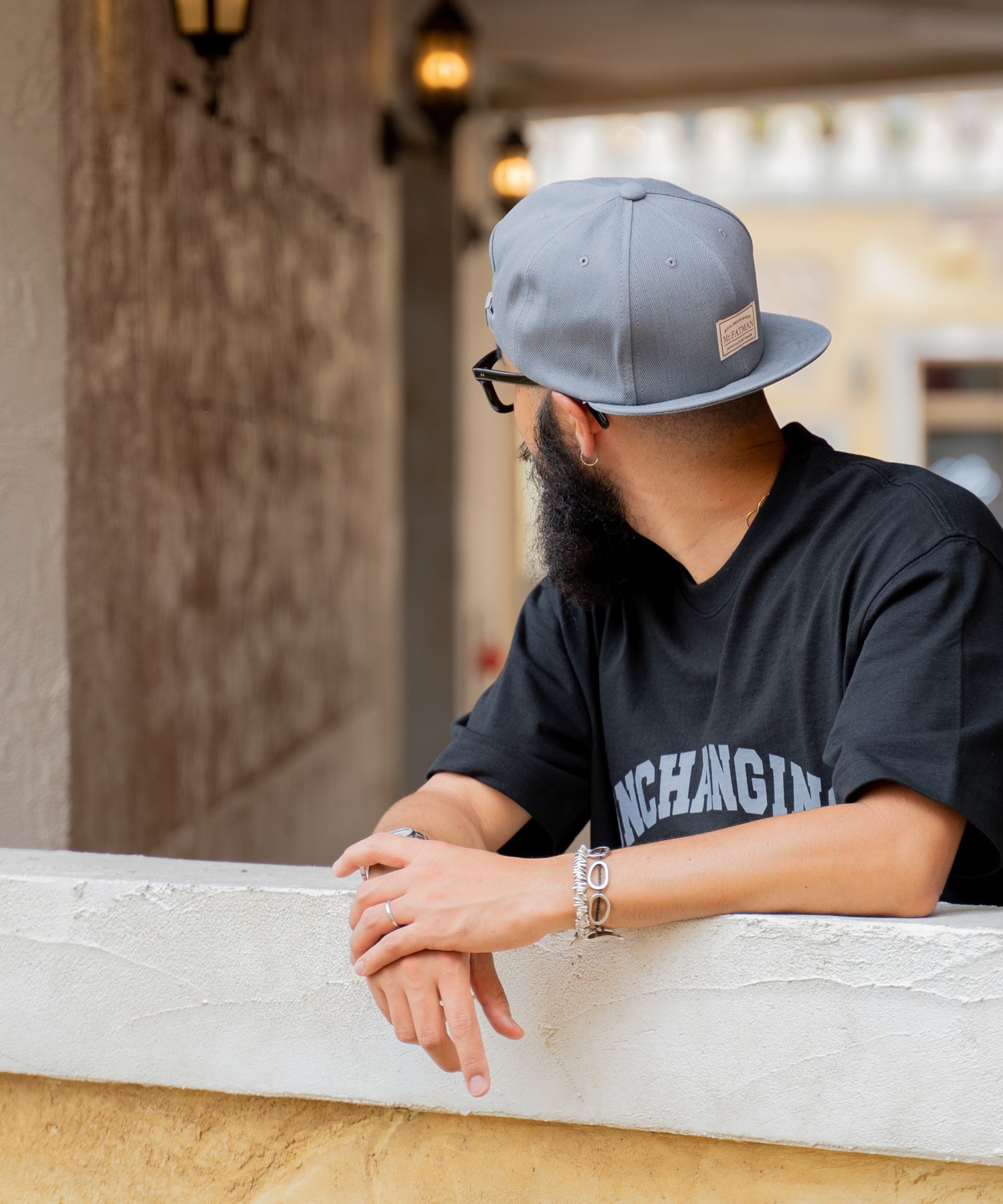 Short Brim Garage Cap