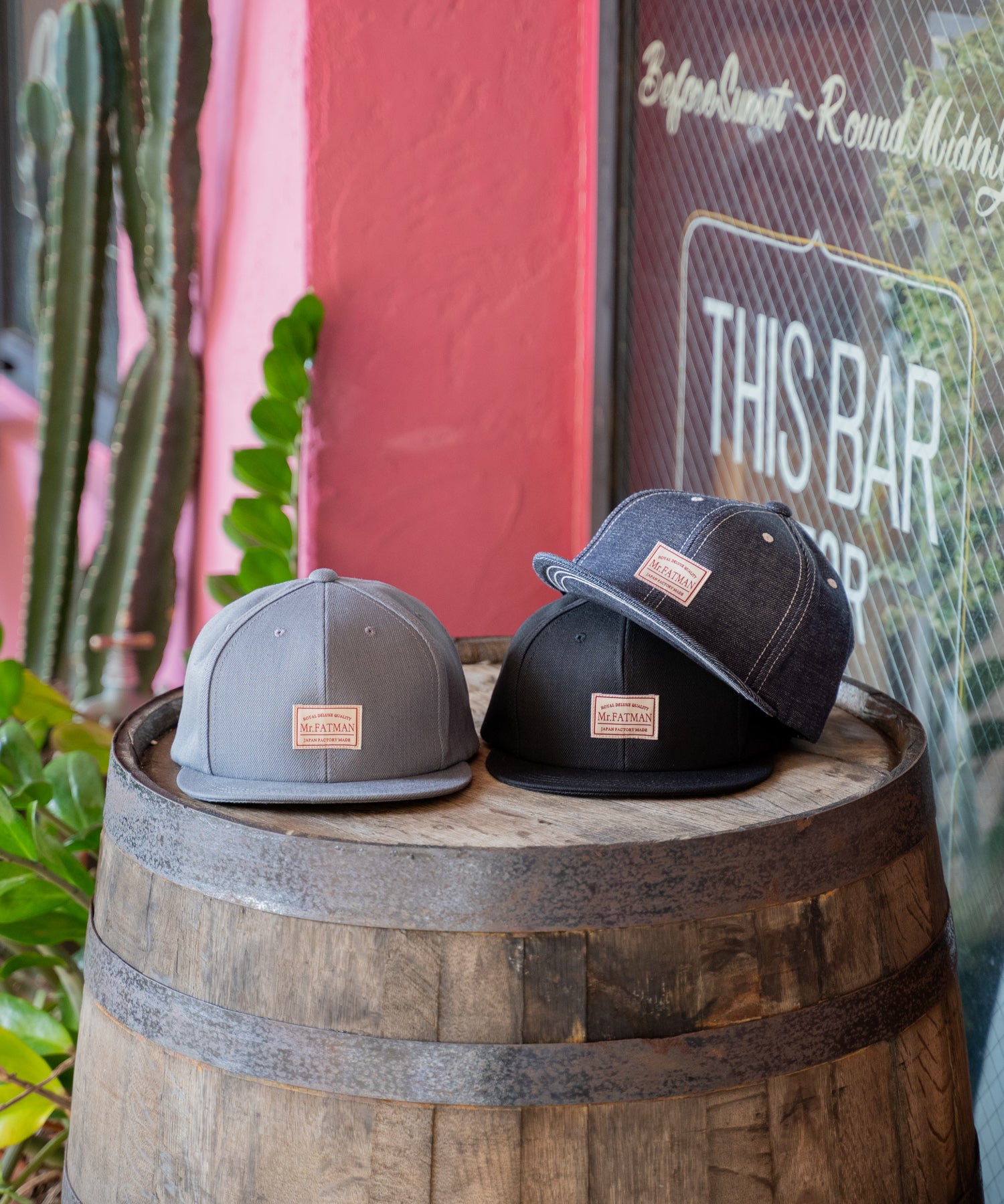 Short Brim Garage Cap