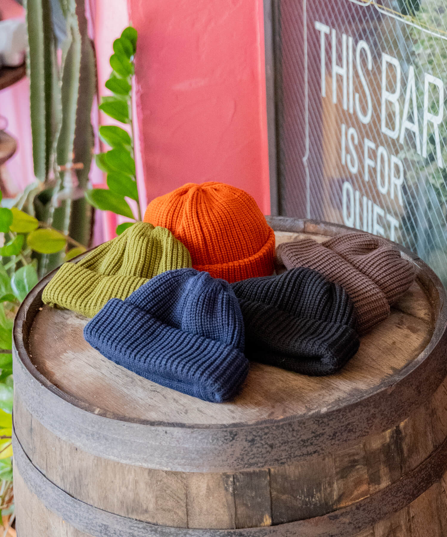 Fisherman Roll Knit Cap