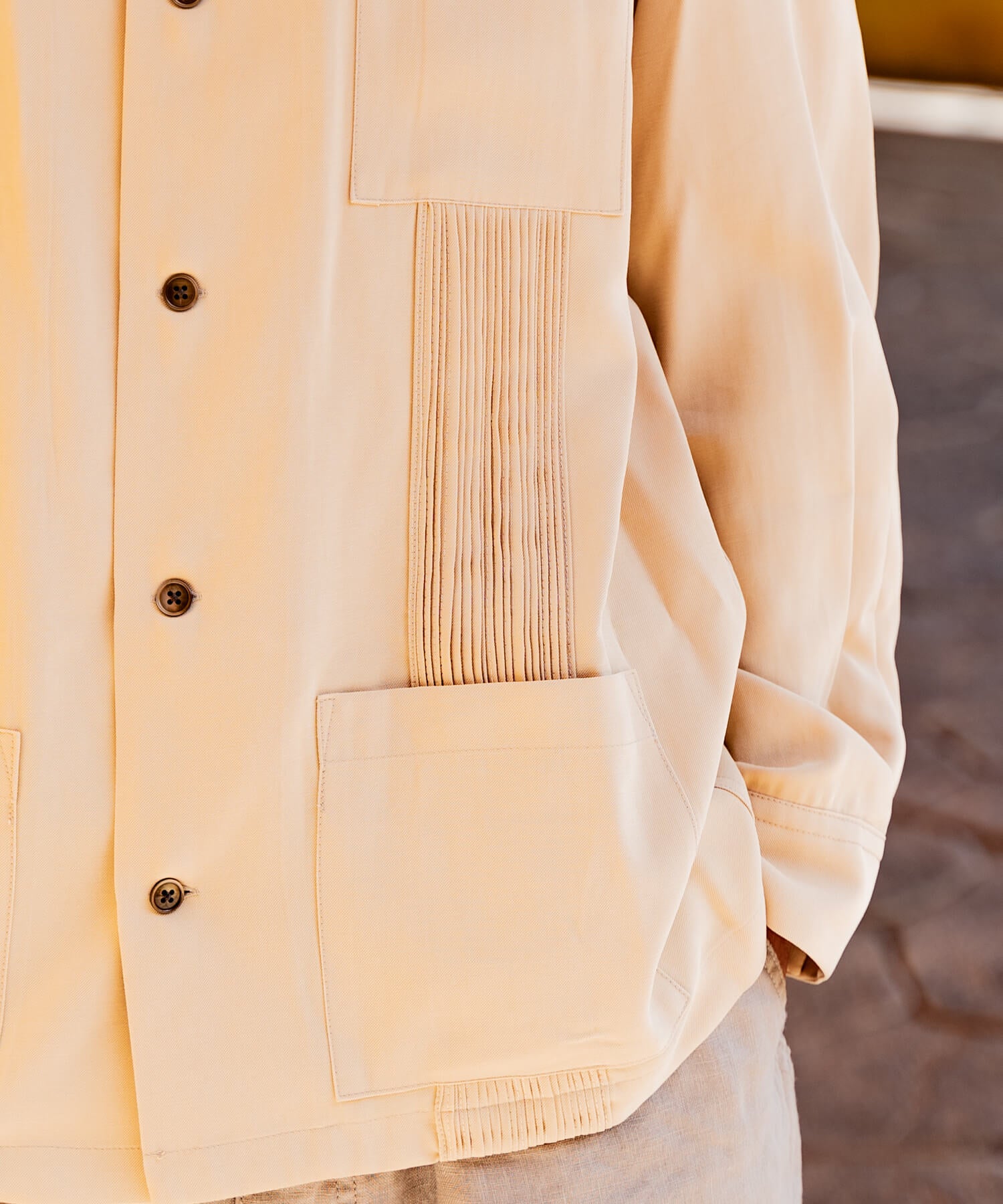 RIPTIDE CLUB L/S GUAYABERA SHIRTS