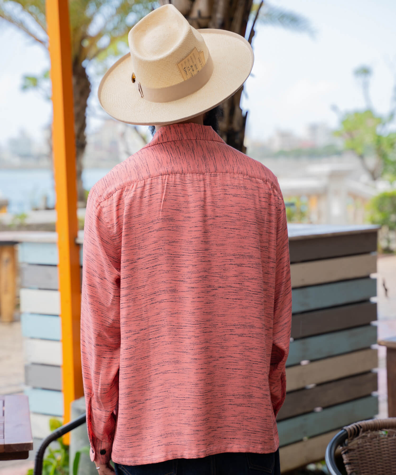 1950's Rayon L/S Border