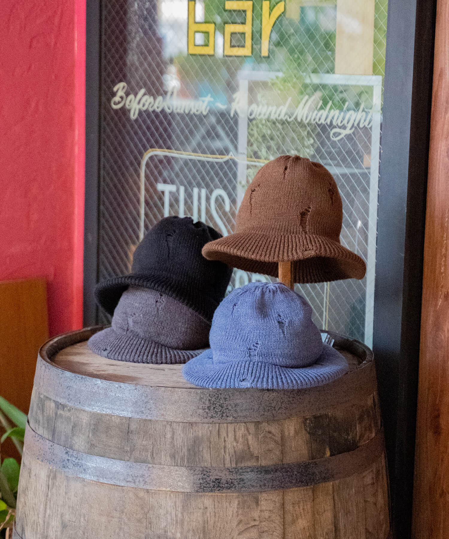 Damage Knit Hat