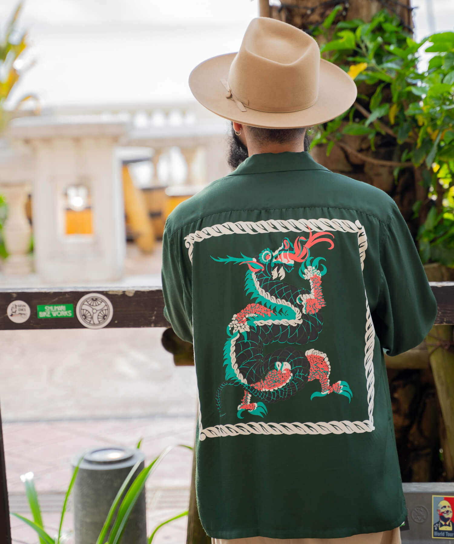 Rayon L/S Shirt - Dragon