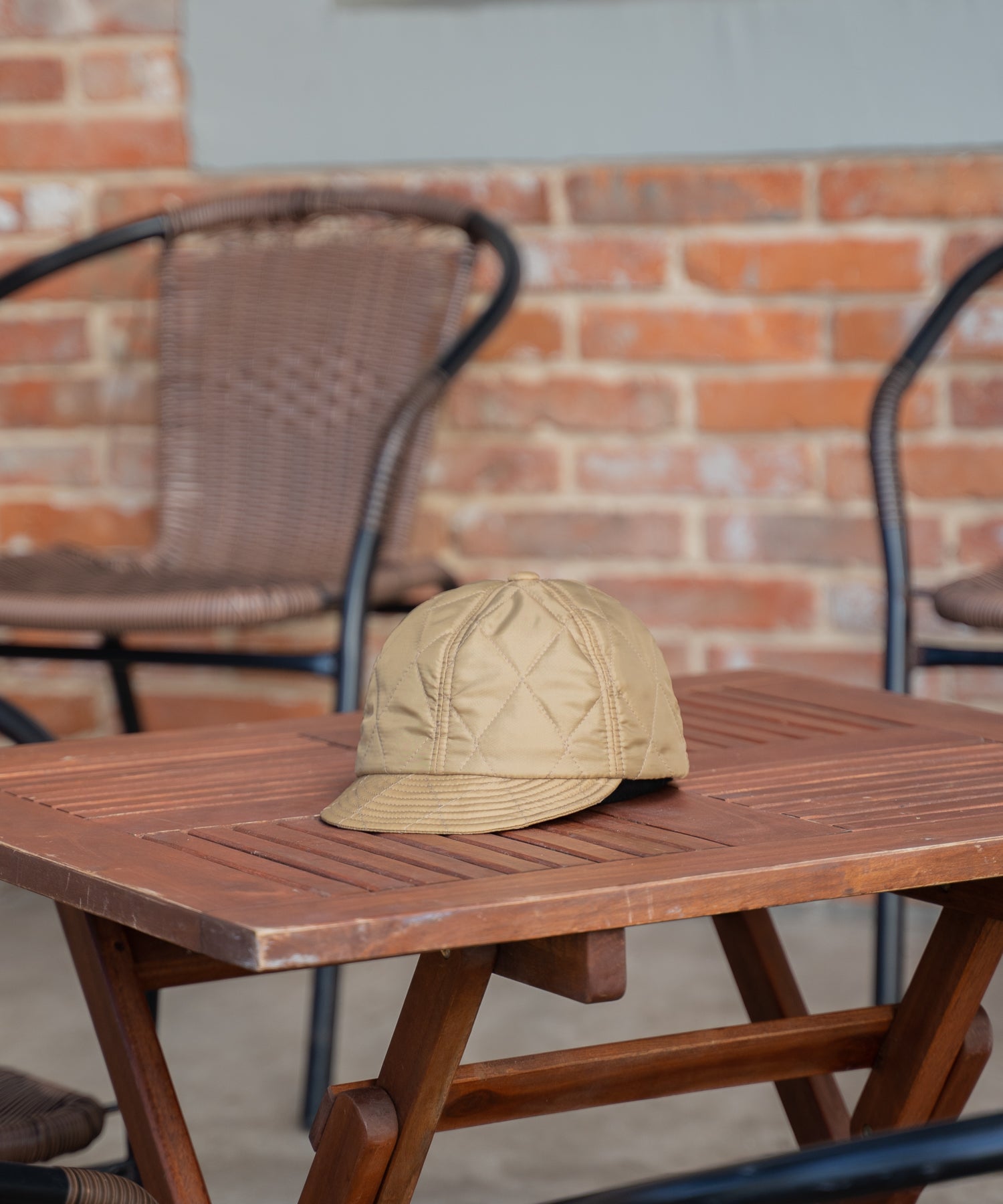 QUILTING BRIDGE CAP
