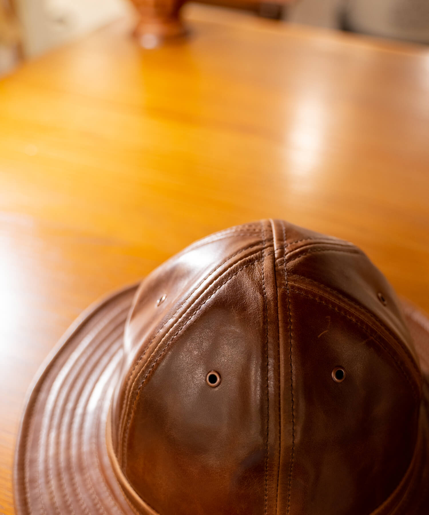 Minerva Leather Fatigue Hat