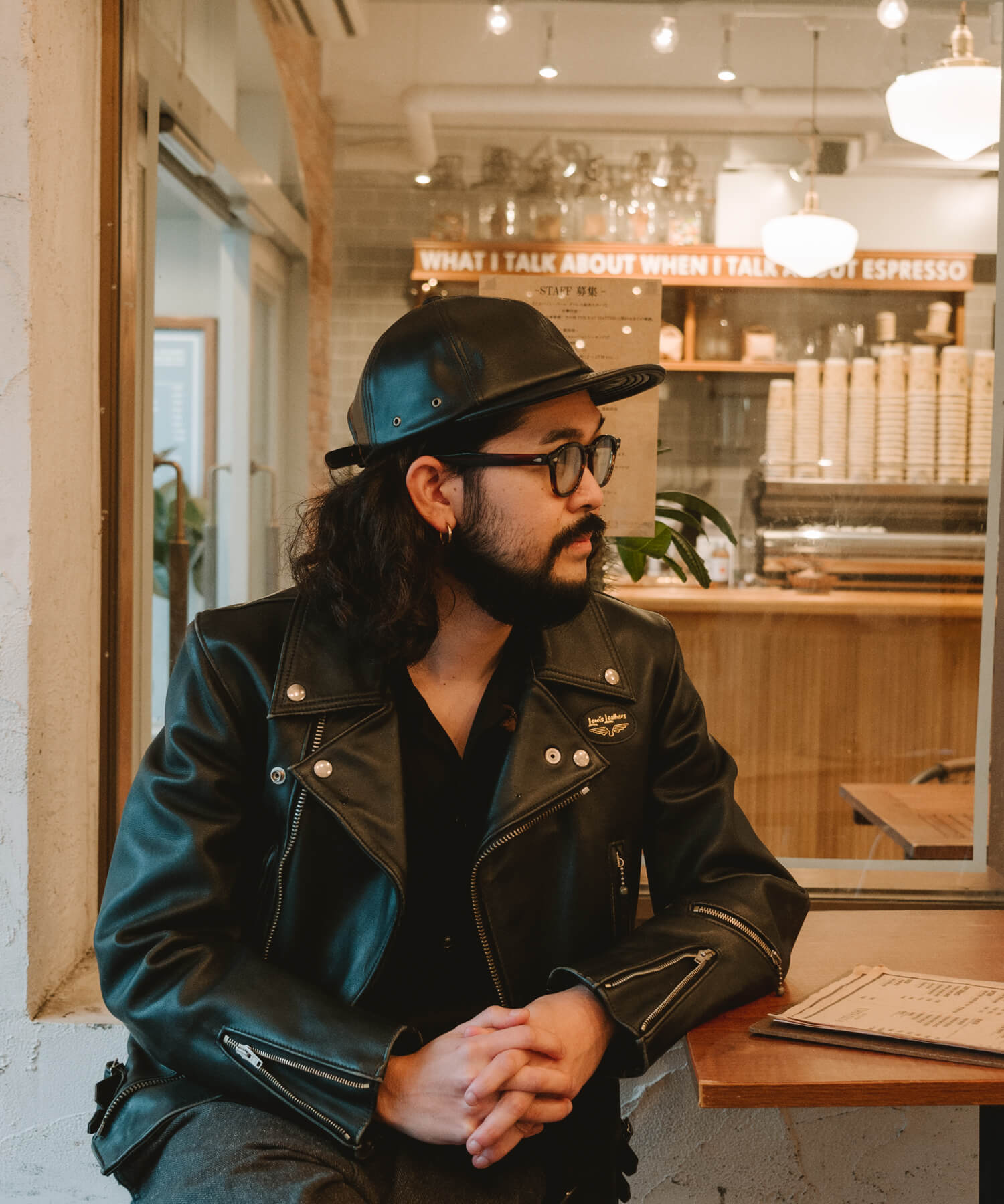 Minerva Cap / LEATHER