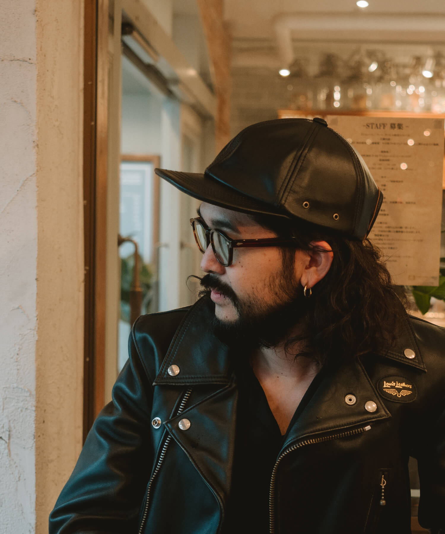 Minerva Cap / LEATHER