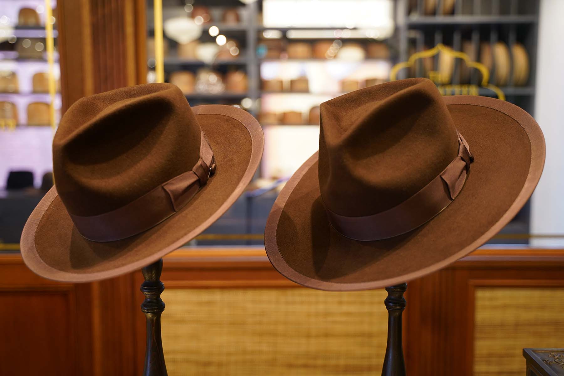 OSWALD Short Brim / Beaver Quality